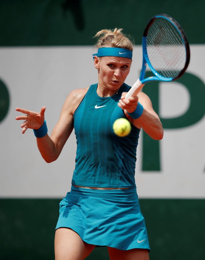 Lucie Šafářová ve druhém kole French Open 2018