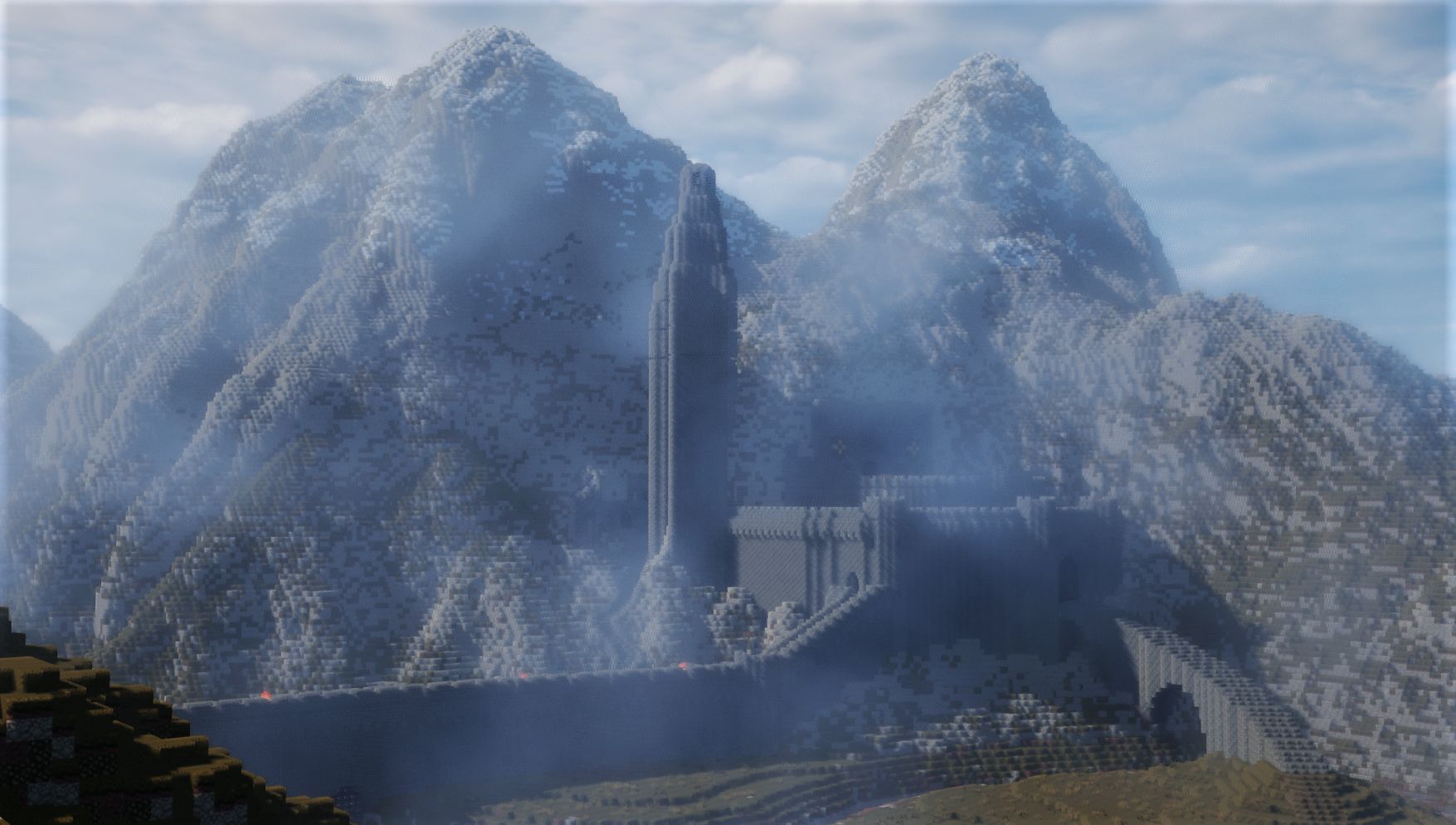 Minecraft, Pán prstenů, Středozem, MCME, Tolkien