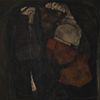 Egon Schiele: Těhotná žena a smrt, 1911
