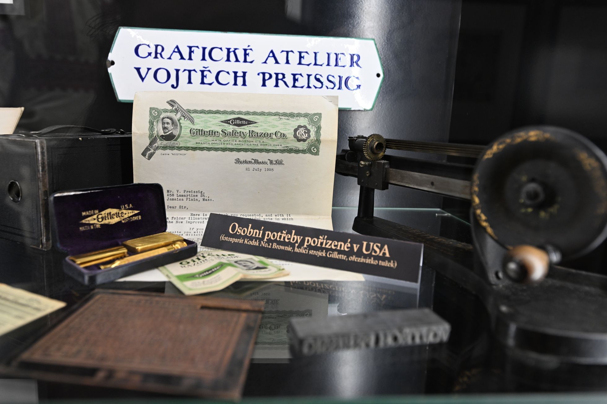 Vojtěch Preissig, výstava, Muzeum československých legií, 2023