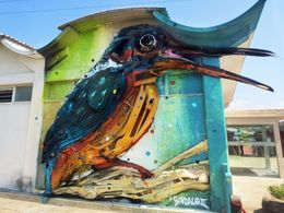 Trash Art: Pouliční umění vytvořené z odpadků