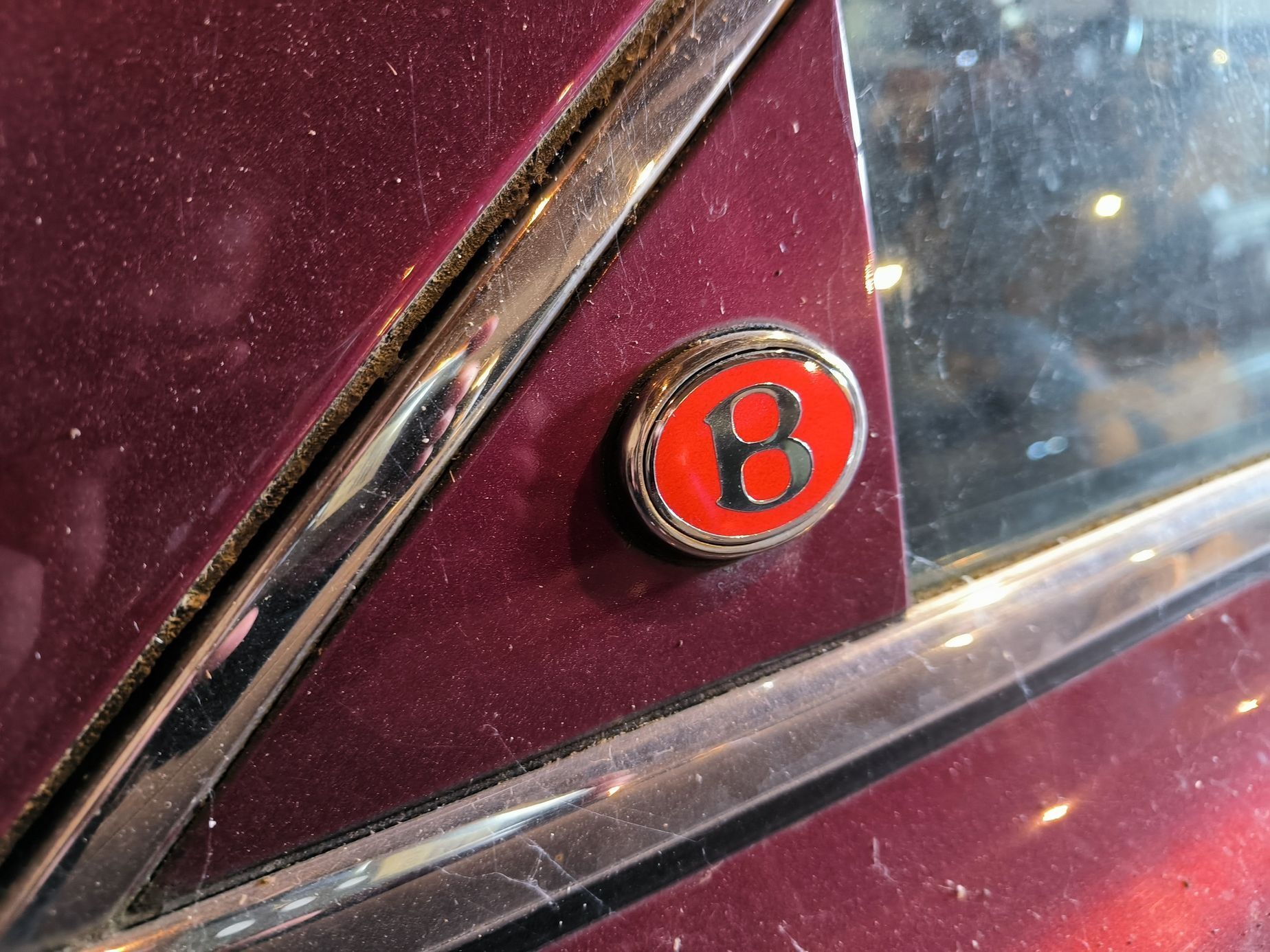 Bentley Continental turbo povodně