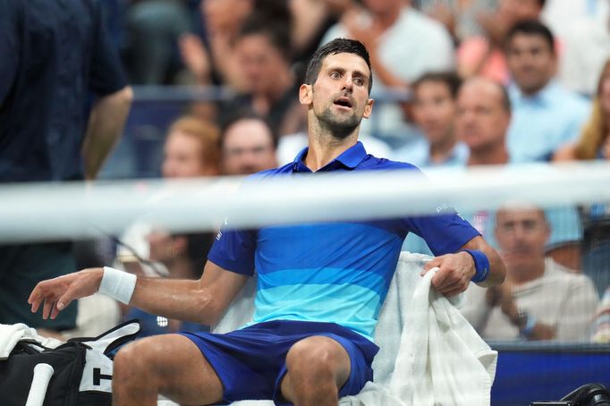 US Open 2021, čtvrtfinále, Novak Djokovič