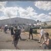 Symbolické zahájení demolice vepřína v Letech u Písku na místě koncentračního tábora pro Romy / romský holocaust