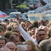 Demonstrace za odstoupení Paroubka