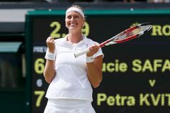 Usměvavá Kvitová: Ve finále grandslamu favoritky nebývají