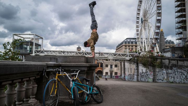 Foto: Do sedla! Takto vypadá Brusel, když se v něm na den zakážou auta; Zdroj foto: Milan Jaroš