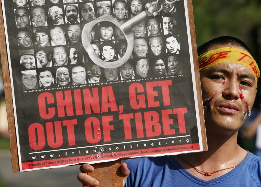 Protesty proti olympiádě v Indii