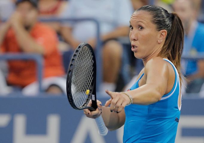 Jelena Jankovičová na tenisovém US Open 2013