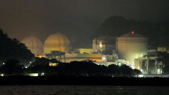Reaktor číslo 3 v jaderné elektrárně Ohi na západě Japonska.