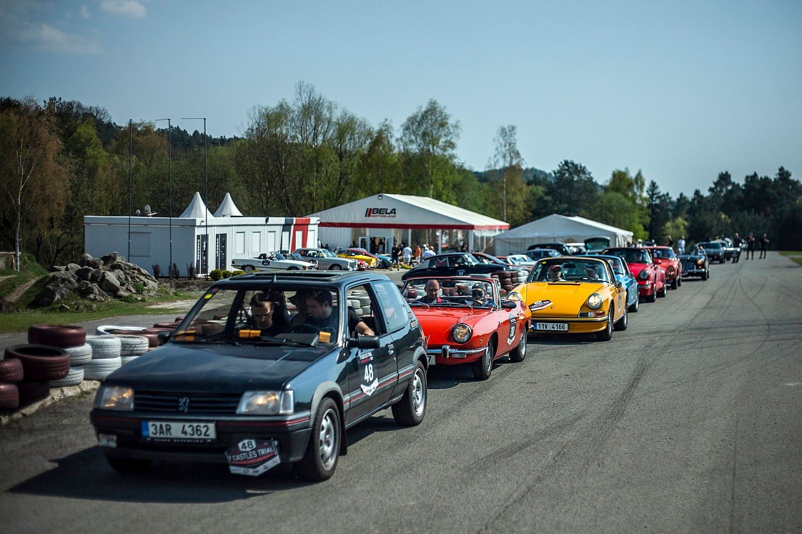 7Castles trial setinová rallye