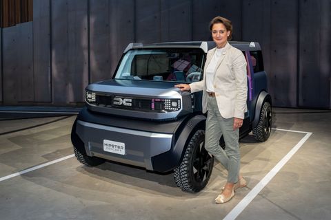 Dacia Hipster a Katrin Adtová