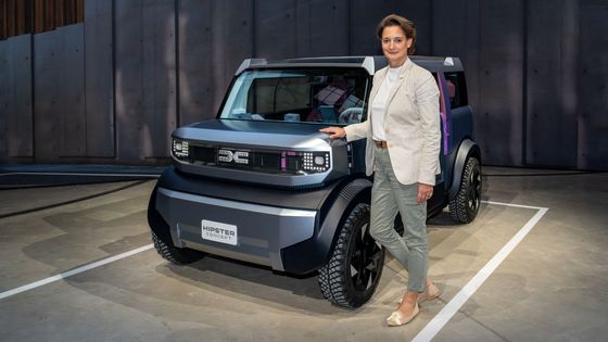 Katrin Adtová a nový koncept Dacia Hipster.