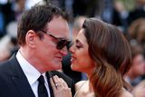 Quentin Tarantino se svou manželkou Danielle Pickovou.