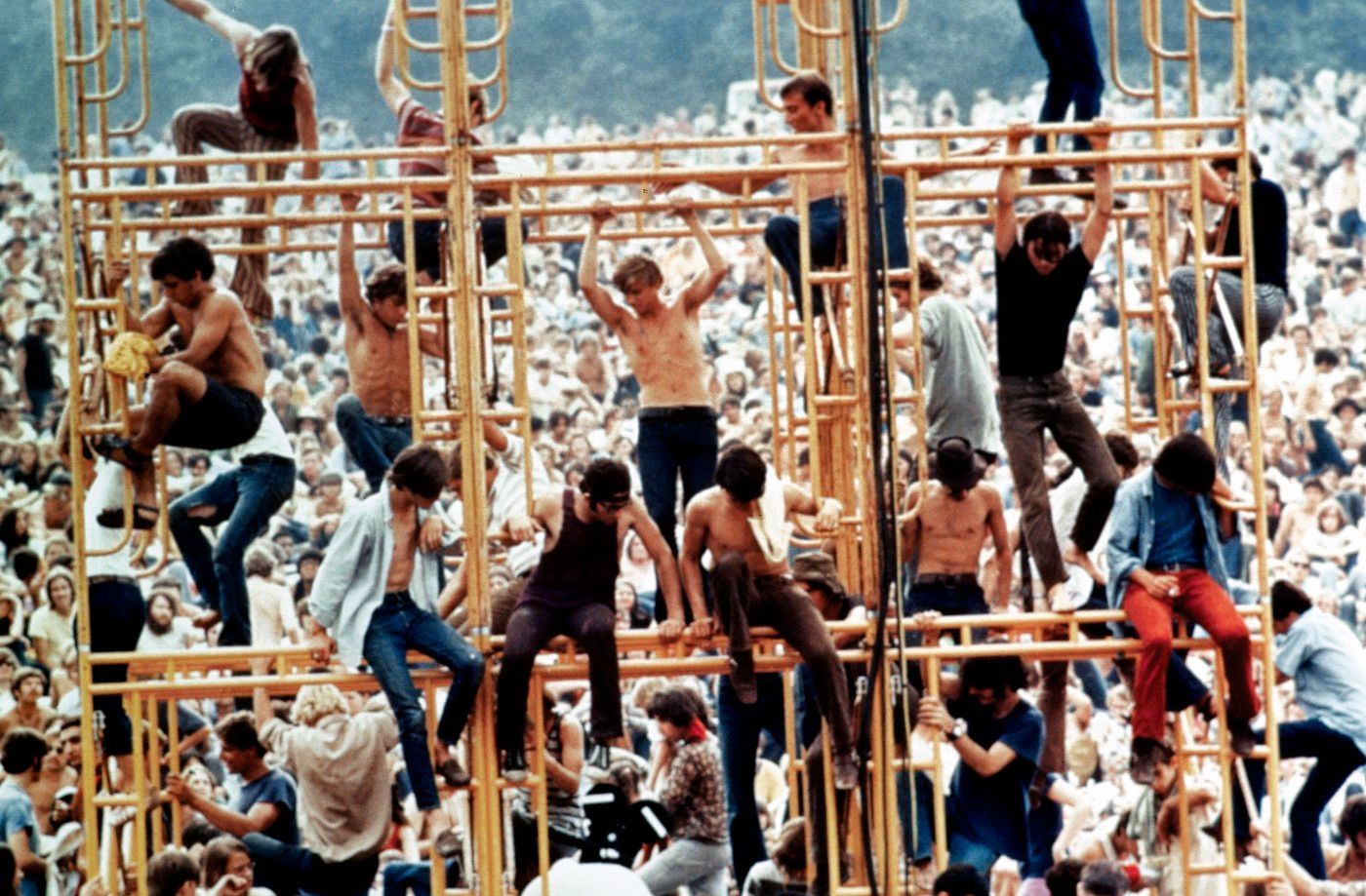 woodstock festival hippies