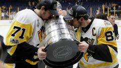 Jevgenij Malkin, Sidney Crosby, Pittsburgh Penguins, NHL 2017