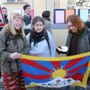 Tibet, demonstrace k 47.výročí okupace.