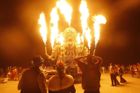 Festival Burning Man změnil na pár dnů Black Rock Desert