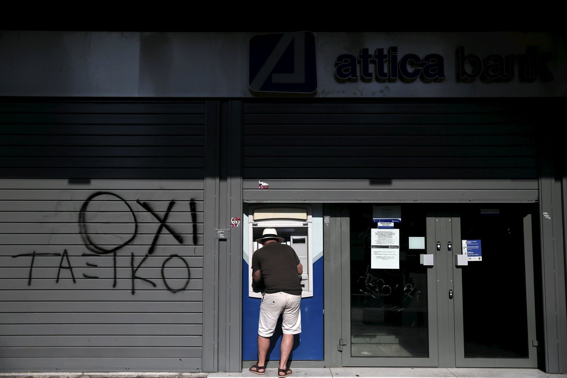 Řecká krize: život v Aténách