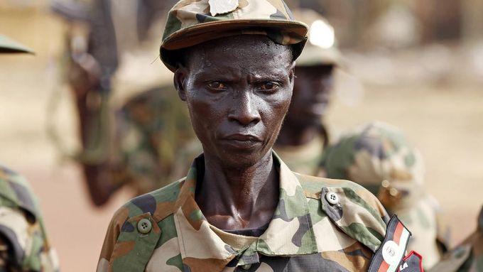 Súdánský voják. Ilustrační obrázek