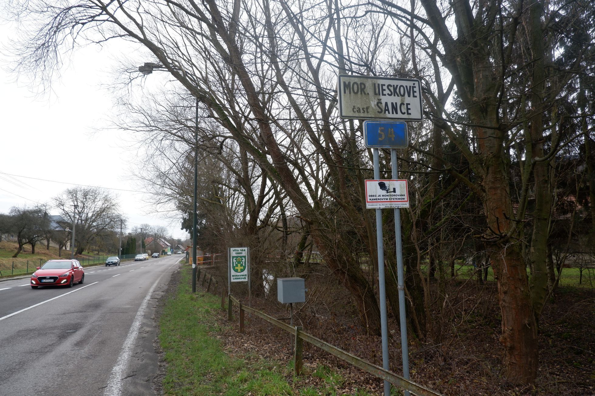 Strání Květná hranice Československa