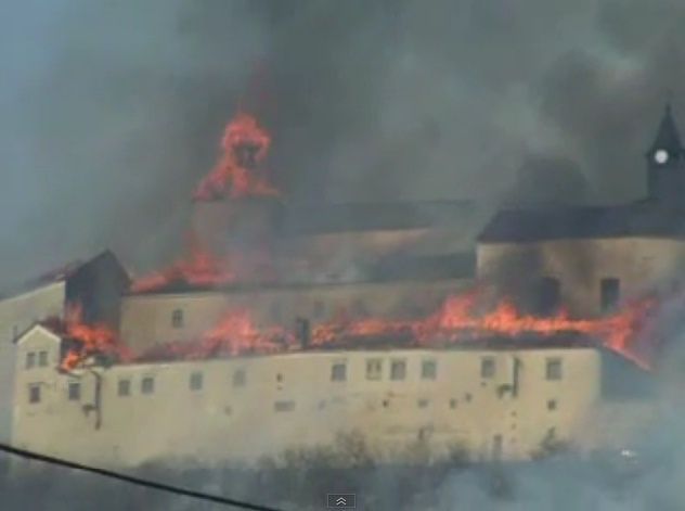 Požár hradu Krásna Hôrka