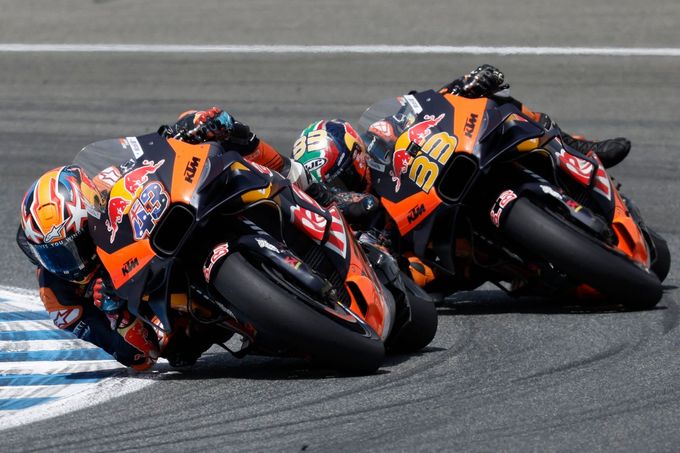 MotoGP, VC Španělska 2023: Jack Miller a Brad Binder, KTM