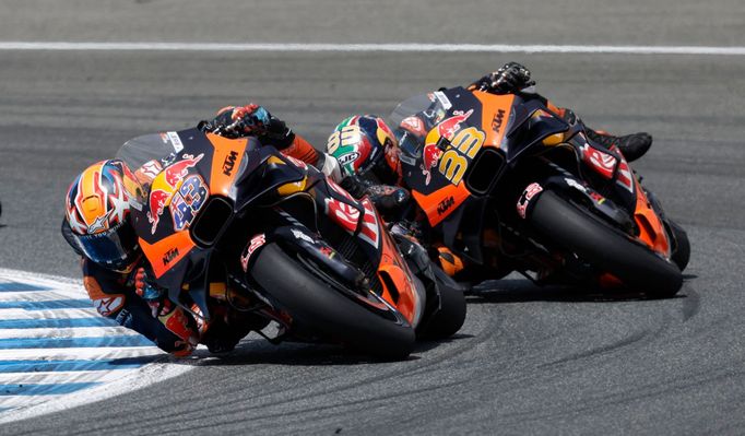 MotoGP, VC Španělska 2023: Jack Miller a Brad Binder, KTM