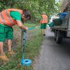 Stavba elektrických ohradníků ve Zlínském kraji kvůli africkému moru divokých prasat.