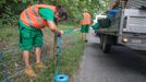 Ohradníky se objeví mezi Zlínem a Fryštáckou přehradou, Fryštákem a Lukovem, Lukovem a Zlínem-Velíkovou, Zlínem-Velíkovou a Hrobicemi a také v úseku mezi Veselou a Lípou.