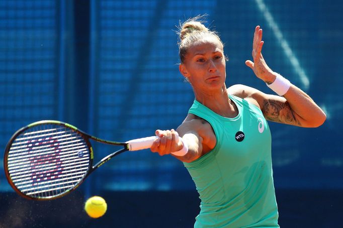 Polona Hercogová na Prague Open 2015