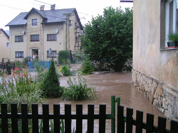 Těchlovice, okres Děčín, 7. 8. 2010, 17:00.