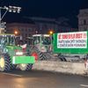 Protest části zemědělců s traktory v Praze na Magistrále a před ministerstvem zemědělství