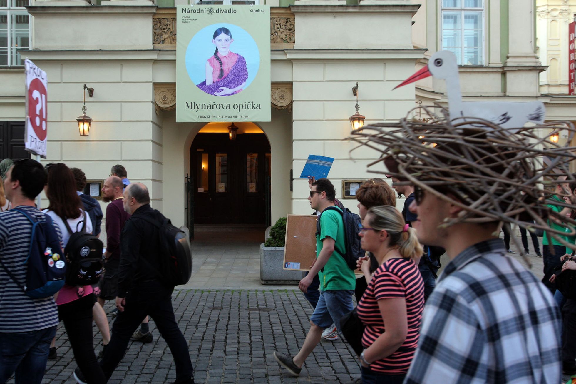 Druhá demonstrace na Václaváku proti Babišovi a Zemanovi