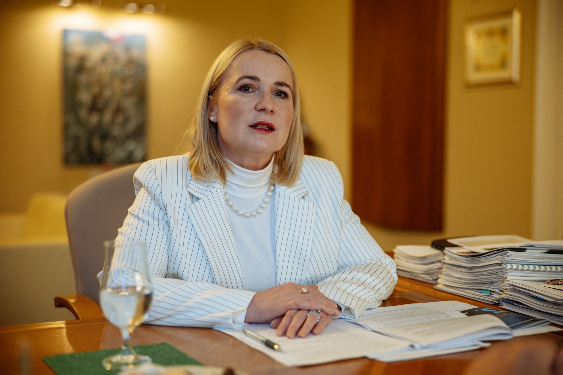 Ministryně obrany Jana Černochová (ODS), 13. 12. 2024.