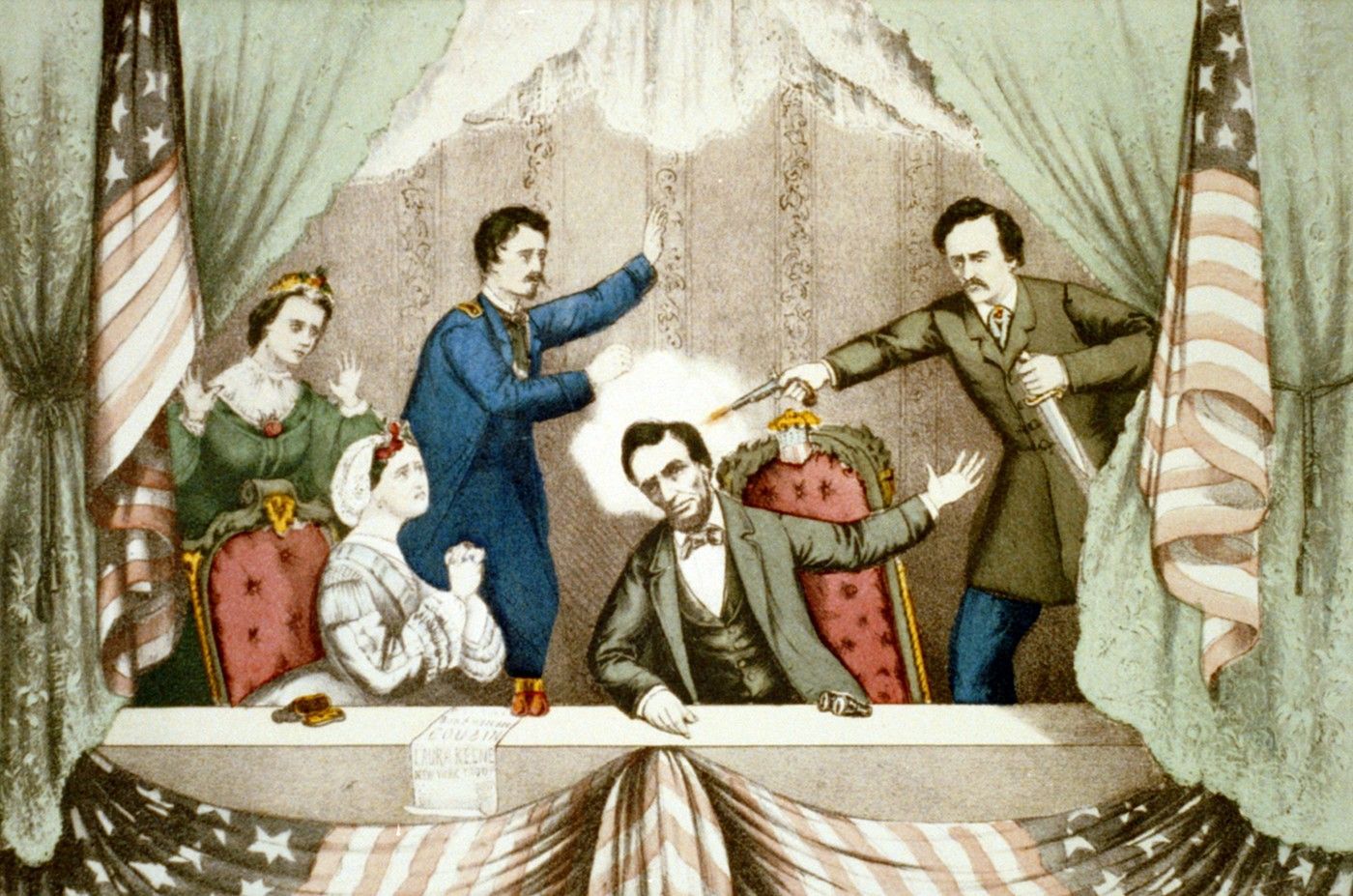 Abraham Lincoln, rok 1865, Atentáty na americké prezidenty a prezidentské kandidáty, USA, atentát, pokus o atentát, politik, historie, Zahraničí