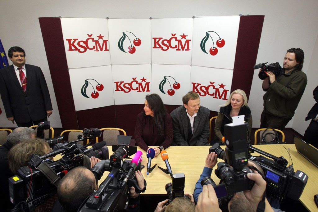 Bobošíková u KSČM
