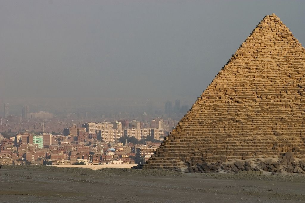 Foto: Podívejte se, jak smog zahaluje život ve městech - Egypt