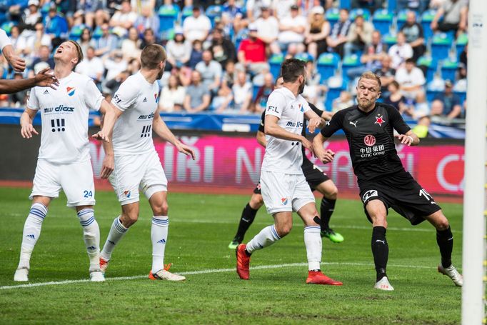 Mick van Buren ve 4. kolo nadstavby Fortuna:Ligy Baník - Slavia