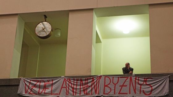 Vzdělání není byznys, protestují studenti UK