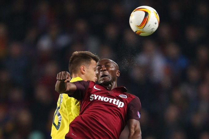 Čtvrtfinále Evropské ligy Sparta vs. Villarreal (Kehinde Fatai)