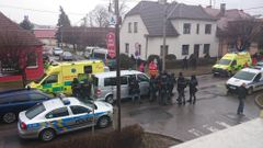 Uherský Brod policejní zásah