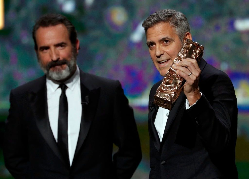 George Clooney a Jean Dujardin