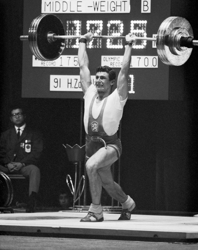 Hans Zdražila na olympiádě 1964 v Tokiu