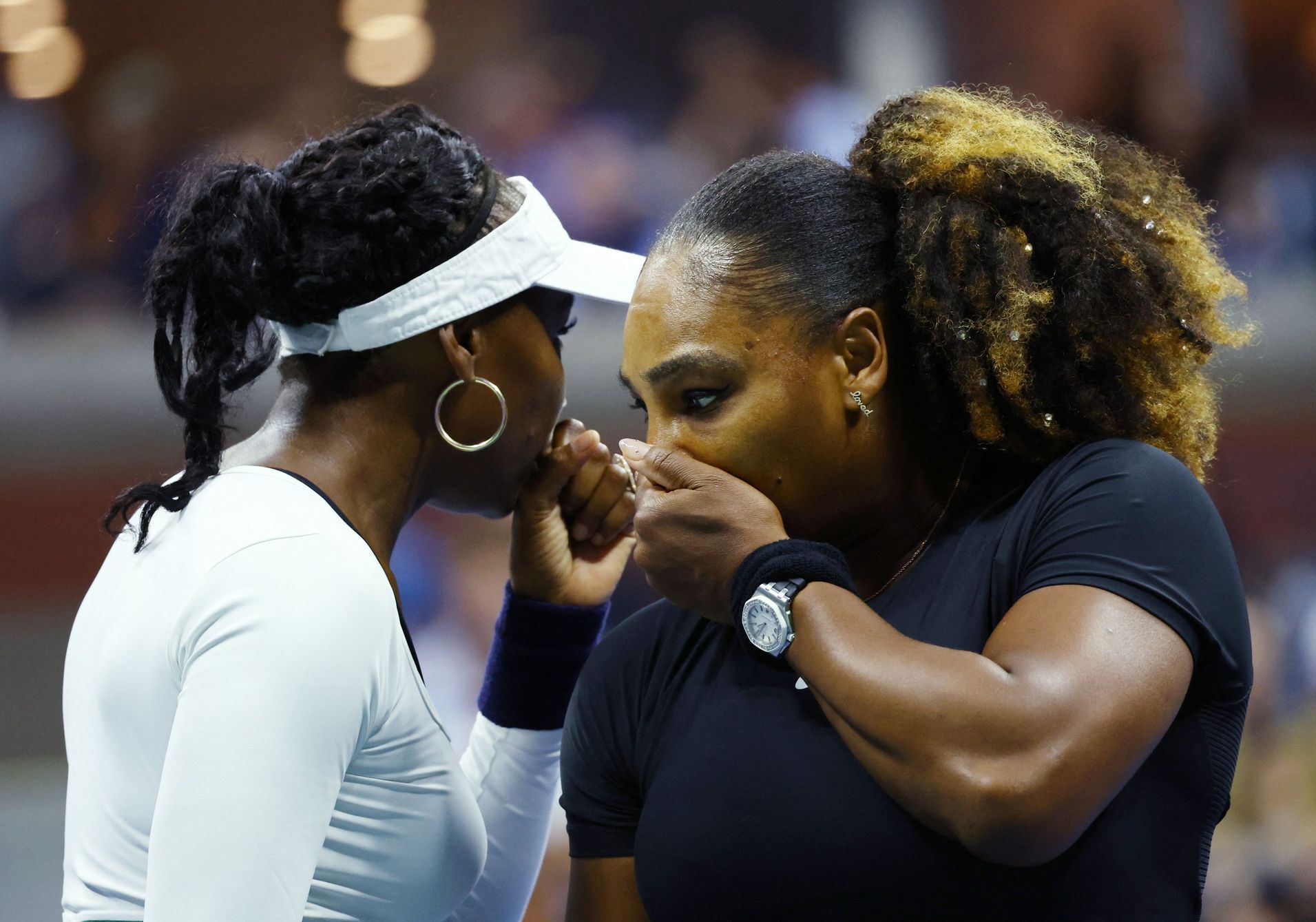 US Open 2022, 4. den (Venus a Serena Williamsová)