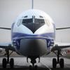 Boeing v retro kabátě