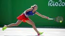 OH 2016, tenis: Petra Kvitová v zápase o 3 místo s Madison Keysovou