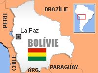 Mapa Bolívie