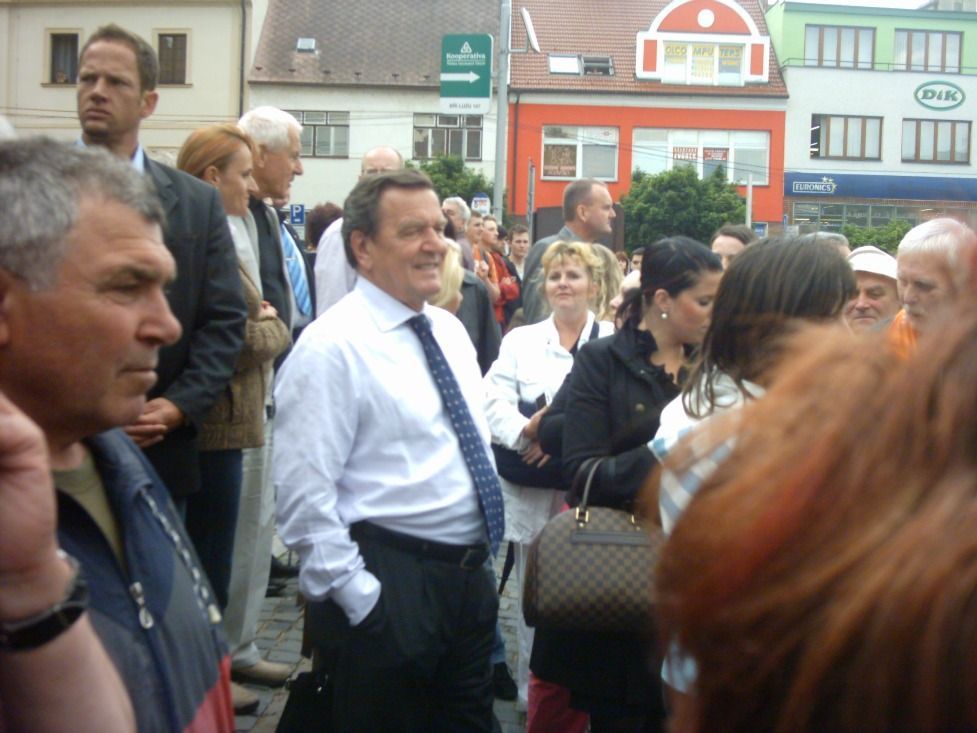 Předvolební mítink ČSSD v Uherském Brodě