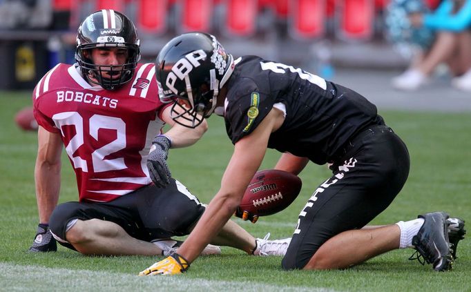 Americký fotbal, finále ČLAF: Prague Black Panthers - Příbram Bobcats